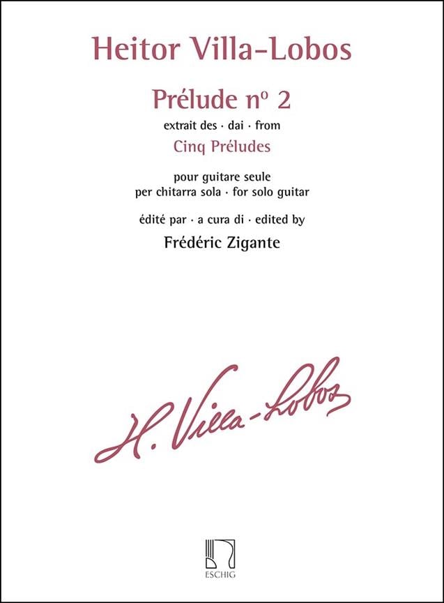 Prélude n° 2 - extrait des Cinq Préludes